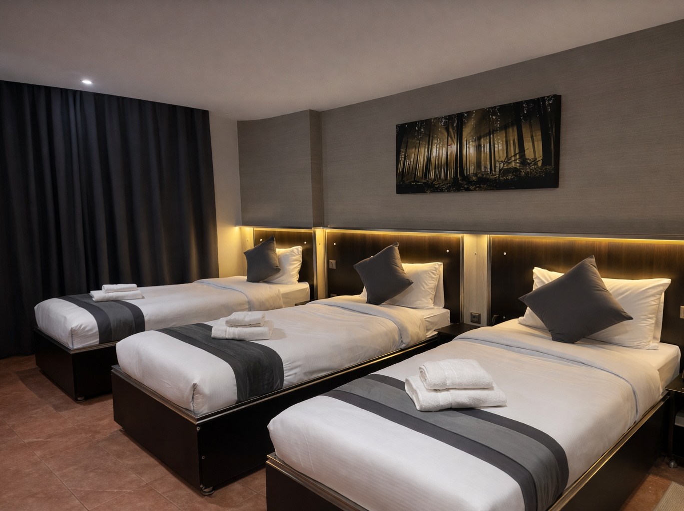 Chambre triple