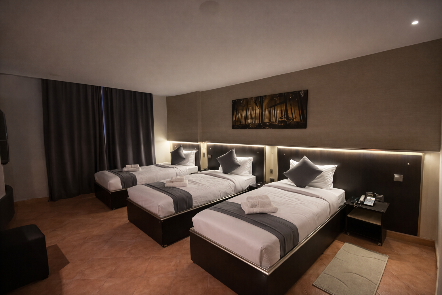 Chambre triple vue 2