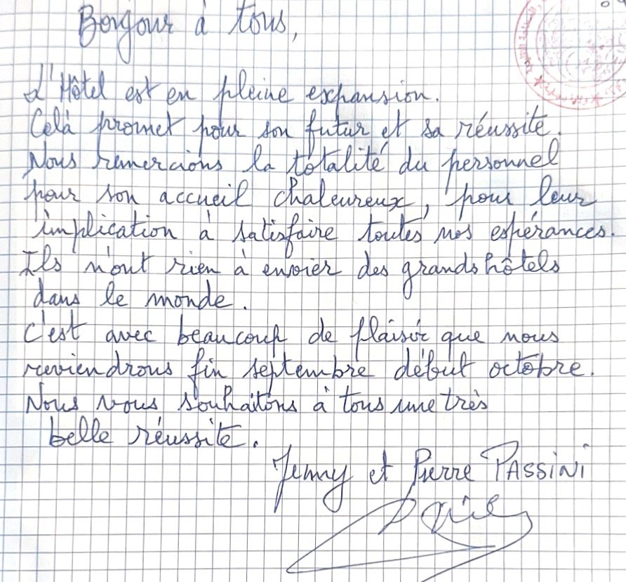 Témoignage client