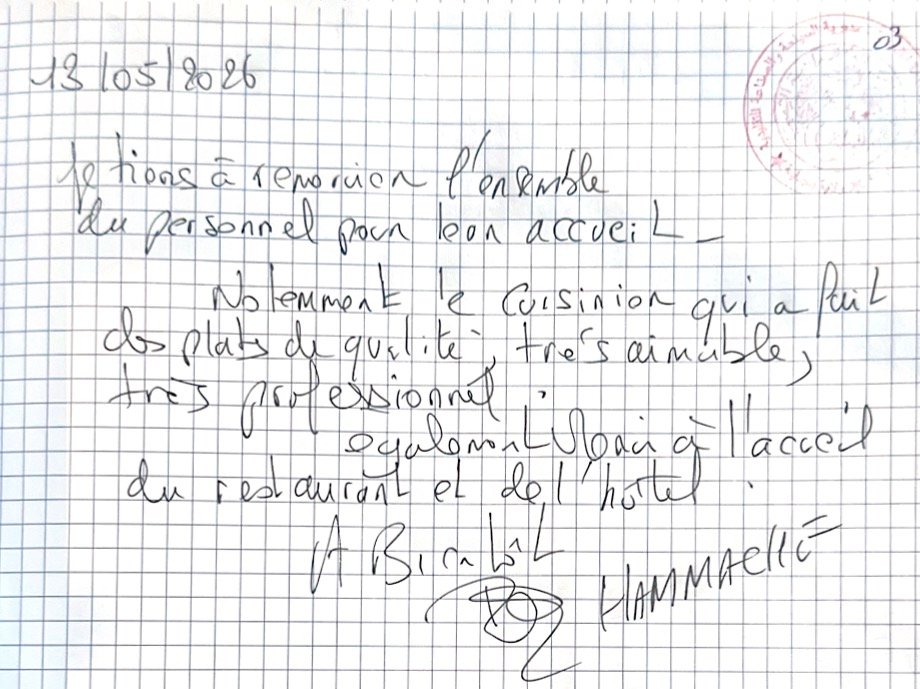 Témoignage client